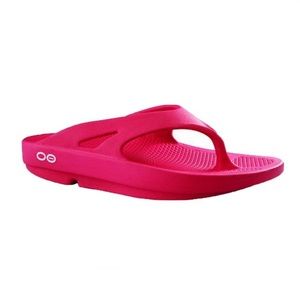 Women’s OOLALA Hot Pink Flip Flop Recovery Sandals